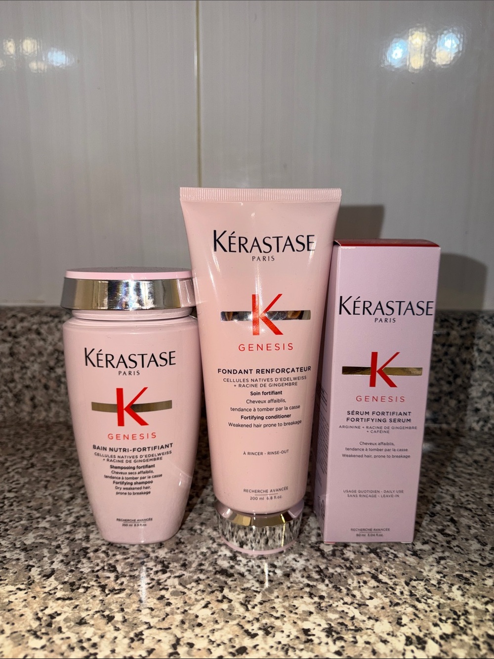Kérastase Genesis Hair Care Trio in Pink